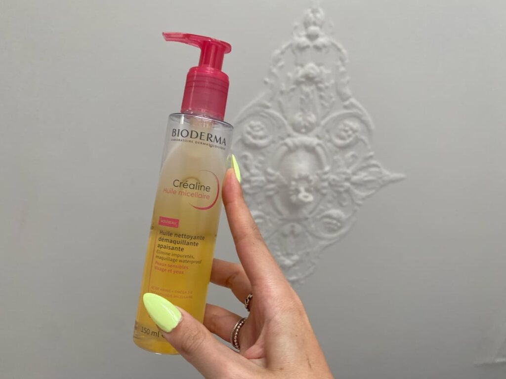 Bioderma crealine huile micellaire démaquillante